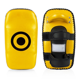Almohadillas personalizadas de boxeo MMA Focus Thai Kick Pads Entrenamiento de boxeo Fighting Kick Pad Curved Punching Kick pad - Product Image 6
