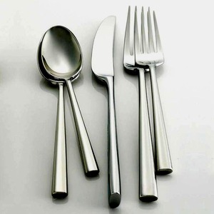 Stainless steel <b>Gold</b> Polished flatware with unique <b>Black</b> Twig modern design handle luxury royal <b>cutlery</b> set for wedding home - Product Image 3