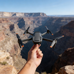 Modèle 2T UAV Imagerie thermique Lumière visible 42 min de vol stationnaire Résistance au vent 12 m/s -10 ° C à 40 ° Température de fonctionnement - Product Image 1