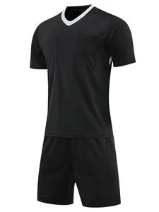 Uniformes de árbitro para hombre con nombre personalizado, camisetas de fútbol, pantalones cortos, camisas, traje de Tailandia, ropa deportiva de juez - Product Image 6