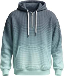 Sweat-shirt pour homme en coton 100% personnalisé avec logo imprimé, ample, décontracté, écologique, respirant, très demandé - Product Image 2