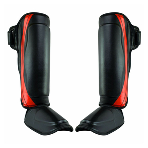Vente en gros en usine Protège-tibia de boxe pour l'entraînement professionnel au combat Protège-pieds de jambe Protège-tibias de boxe personnalisés - Product Image 4
