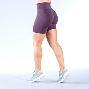 Pantalones cortos de baloncesto y yoga personalizados para mujer, pantalones deportivos a juego de talla grande con estampado de diseñador para correr y nadar, venta al por mayor, 2025 - Product Image 5