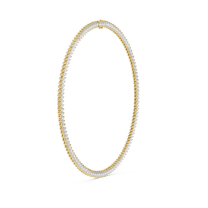 สร้อยคอเพชรรูปทรงมาร์คีส์หรูหราสำหรับห้องปฏิบัติการหรือได้รับการรับรองจาก IGI GIA เครื่องประดับที่ปรับแต่งได้ตามต้องการสำหรับงานแต่งงานหรือใช้เป็นของขวัญ - Product Image 2