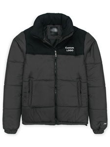 High Quality Unisex Casual Puffer <b>Jackets</b> Custom Designed Loose Bubble <b>Padded</b> Corduroy Winter Plus Size Zipper <b>Waterproof</b> <b>Jacket</b> - Product Image 3