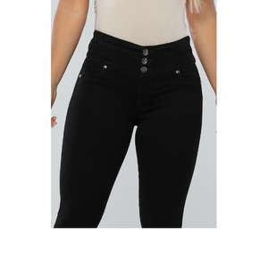 Novedad: Jeans de Mezclilla Ajustados de Cintura Alta para Mujer, Ecológicos, Sexys, Casuales, de Marca Privada, Directo de Fábrica BD - Product Image 5