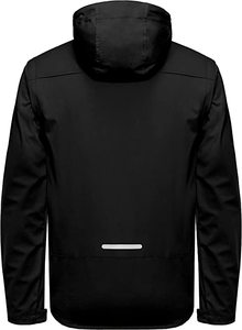Veste Softshell pour hommes avec manche et capuche détachables avec logo personnalisé Vente à la mode à prix réduit Traitement brut - Product Image 2