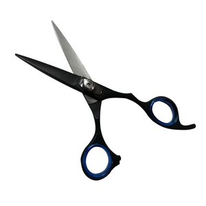 Tijeras de peluquero profesionales de acero inoxidable 440C Estilo de logotipo personalizado con corte de cabello ajustable - Product Image 3