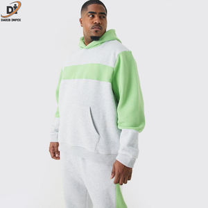 Ensembles de jogging sport 2 pièces décontractés et respirants de haute qualité pour hommes, survêtements d'hiver à logo imprimé uni - Product Image 6