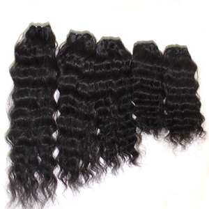 Extensiones de Cabello Humano Sedoso con Ondas Suaves, Extensiones de Cabello con Cinta Adhesiva de Alta Calidad, Estilos Naturales Afro/Rizados - Product Image 2