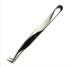 Pinzas profesionales de Extensión de pestañas de volumen de 90 grados con puntas redondeadas Etiqueta privada personalizable - Product Image 4