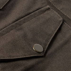 Veste en toile unisexe d'hiver de qualité supérieure, fermeture éclair, respirante, coupe-vent, écologique, grande taille - Product Image 4