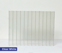 Prix usine 5mm 6mm 8mm 10mm 10mm Creux Serre Polycarbonate Multiwall Feuille