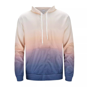 Sudadera con capucha degradada personalizada para hombre, sudadera de lujo de alta calidad para adultos, precio de fábrica para invierno - Product Image 3
