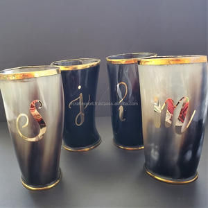 Diseño moderno de alta calidad Real Ox Horn Viking Drinking Surtido de tazas Set Regalo perfecto a precio mayorista por RF Crafts - Product Image 1