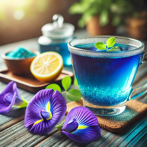 Polvo de Flor de Clitoria Ternatea, Flor de Clitoria Ternatea Seca, Ingrediente Tradicional para Té, Origen Vietnam - Product Image 1