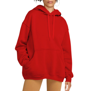 Offre Spéciale surdimensionné blanc pull goutte-épaule Y2K sweats à capuche pour femmes respirant grande taille femmes sweats à capuche et sweat-shirts - Product Image 4