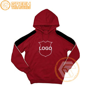 Sudadera con Capucha de Invierno de Alta Calidad 100% Algodón Felpa, Personalizada con Bordado Griego Psi, Sudadera Transpirable para Hombre - Product Image 1