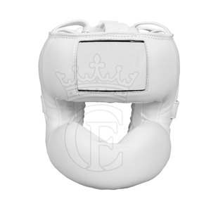 เครื่องป้องกันศีรษะแบบหนังสำหรับใส่ต่อสู้ป้องกันศีรษะ MMA สำหรับอุปกรณ์ป้องกันชกมวย - Product Image 2