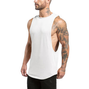 Chaleco deportivo sin mangas estampado para hombre, camiseta para correr, transpirable, ligera, de secado rápido - Product Image 3