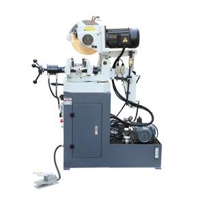 เลื่อยตัดโลหะแบบวงกลมไฮดรอลิกขนาด 12.4 นิ้ว กึ่งอัตโนมัติ พร้อมแป้นเหยียบควบคุม สำหรับเหล็กและอลูมิเนียม - ใช้งานได้สองแบบ - Product Image 4