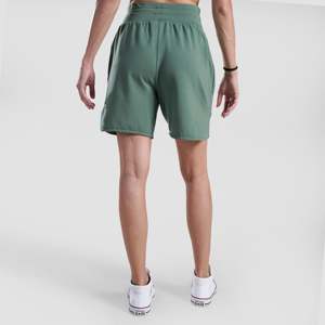 Women's Ultra Move XS <b>Shorts</b> Breathable Cotton <b>Short</b> Pants with <b>Sequined</b> Decoration Custom Logo Green - Product Image 2