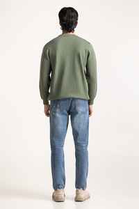 Minimalista Liso Sudadera Estilo Unisex Tejido Suave Oversized Trendy Everyday Wear - Product Image 6