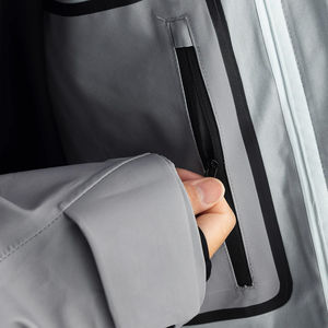 Vestes de ski pour hommes personnalisées, conçues pour le snowboard, imperméables, coupe-vent, vêtements d'extérieur d'hiver avec broderie et design OEM - Product Image 3