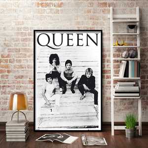 Poster Queen Brazil 81 imprimé numériquement, bannière en toile de vinyle et polyester format Queen pour la décoration de la maison - Product Image 1