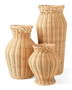 Meilleure Vente : Vase Décoratif en Rotin Tressé Durable, Forme Traditionnelle, Marron Naturel, Fait Main, pour l'Intérieur (Vente en Gros) - Product Image 4