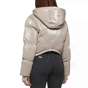 Grace Collection Chaquetas cortas para mujer para Otoño Invierno Chaqueta acolchada de Pekín personalizada Procesamiento de punto - Product Image 3