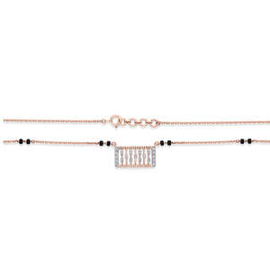 Collar Mangalsutra Tanmaniya con Diamantes de Promesa Eterna - Product Image 4