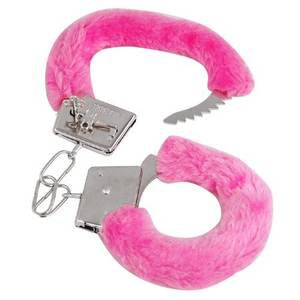 Esposas de Peluche Rosa con Llaves al por Mayor, Divertido Juguete de Disfraces para Fiestas de Cumpleaños, Cosplay y Accesorios para Fiestas Temáticas - Product Image 3