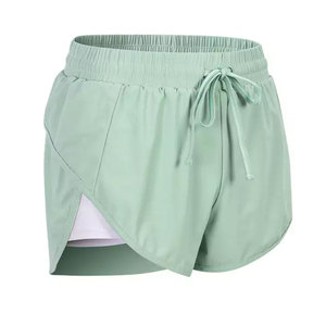 Pantalones cortos holgados con cintura elástica para mujer y niña, Shorts de secado rápido para correr y trotar, nuevo modelo, 2022 - Product Image 5