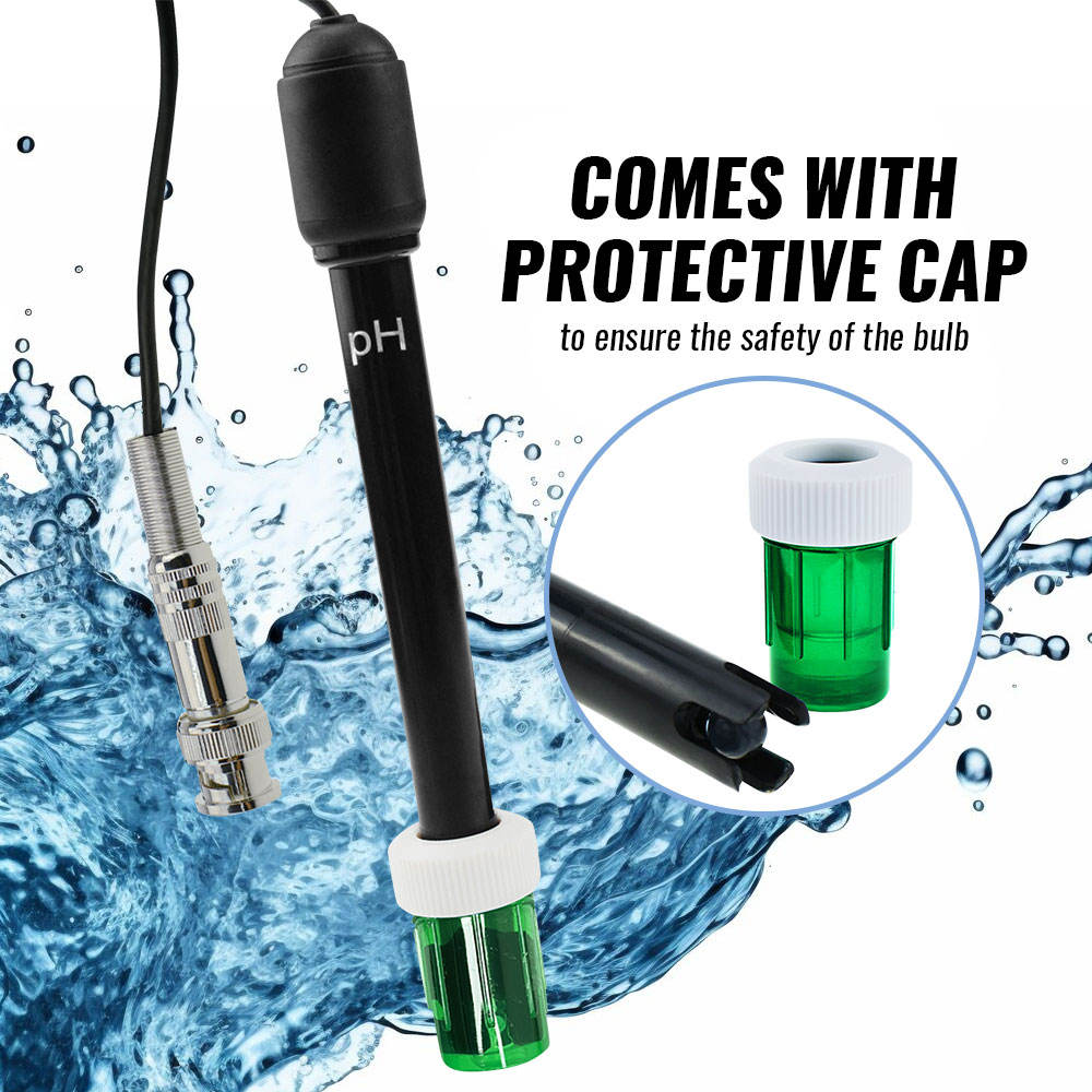 Elettrodo Sonda BNC Connettore Per Idroponica PH Acquario Controller - Foto 2