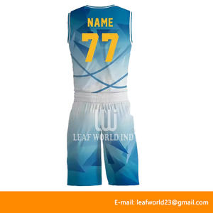 Vente en gros de vêtements de sport d'été uniformes de basket-ball pour garçons grande taille personnalisés respirants maillots imprimés par sublimation pour garçons - Product Image 3