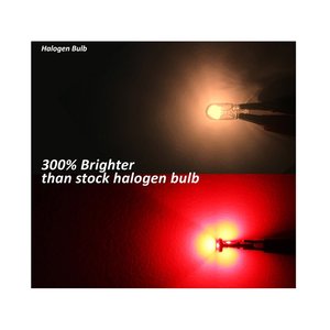 10 T10 W5W CANBUS LED Bóng đèn 12V 3 SMD 3030 màu đỏ + chống xước loại bỏ đòn bẩy-ô tô & xe máy/đèn & bóng đèn - Product Image 4