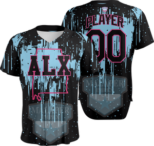 ชุดเครื่องแบบซอฟต์บอลและเบสบอลชุดเสื้อเจอร์ซี่และกางเกง2025ออกแบบได้ตามต้องการ - Product Image 1