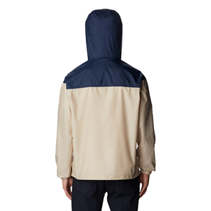 Chaqueta deportiva de poliéster para hombre más vendida, soporte a prueba de viento con capucha, media cremallera, logotipo personalizado, grosor fino, largo, para exteriores, para 2025 - Product Image 4