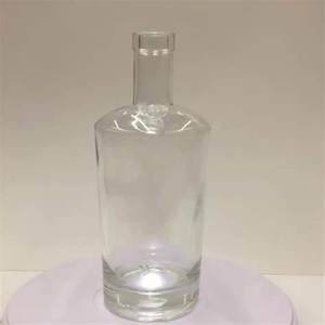 Botellas de Vidrio de 1 Litro de Calidad Premium, Marca Privada, Botellas de Bebidas Flint con Tapa de Rosca, Decoradas con Serigrafía Personalizada de 750 ml - Product Image 2