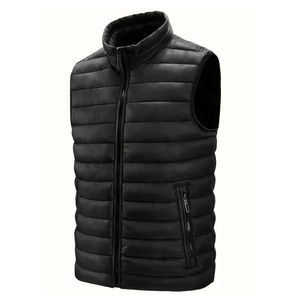 Gilet sans manches matelassé pour homme, décontracté, respirant, d'hiver, avec 100% coton et de la meilleure qualité - Product Image 1