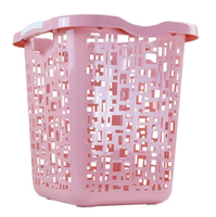 Panier à linge avec poignées de transport Panier en plastique polyvalent de haute qualité Stockage pour enfants Vêtements sales