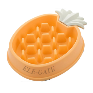 Piatto in Silicone Ecologico Anti-Soffocamento a Forma di Ananas per l'Alimentazione di Cani e Gatti - Product Image 3