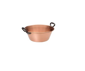 Premium quality top copper <b>jam</b> <b>pan</b> with steel metal handle wedding hotel restaurant dacorativ pure copper <b>jam</b> <b>pan</b> - Product Image 1