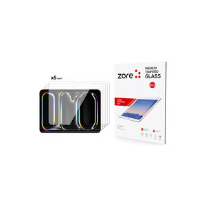 Protector de Pantalla de Vidrio Templado Netzy 5 en 1 Compatible con iPad 11 Pro 2024 Transparente - Product Image 1