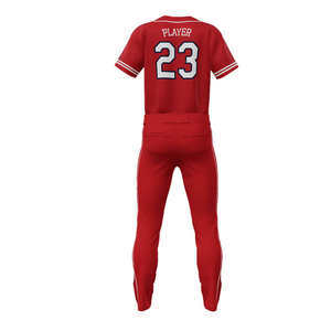 Uniformes de Béisbol y Sóftbol Personalizados al por Mayor, Conjuntos de Camisetas y Pantalones Transpirables y Duraderos, Sublimación Completa para Equipos - Product Image 4