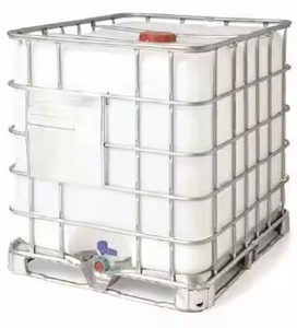 Contenedor de Transporte de Plástico PE Grueso de Grado Alimenticio, Tambor IBC de 500 Litros con Bomba para Almacenamiento de Alcohol - Product Image 4