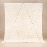Tapis marocain en laine nouée à la main Tapis marocains en laine et