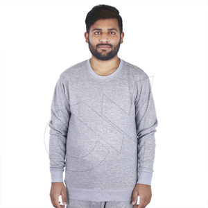 New Arrival Wholesale Men Winter <b>Sweatshirts</b> Polyester/Cotton Pullover with Quality Fabric Plus Size Quick Dry Anti-Pilling - Product Image 1