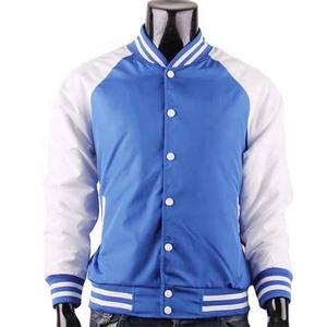 <b>Varsity</b> <b>Jackets</b> with Leather Sleeves Letterman <b>Jacket</b> Wholesale Blank Boys <b>Kids</b> Men & Women Baseball <b>Jacket</b> - Product Image 6